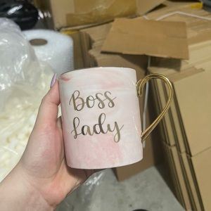 Boss Lady Marble Mug